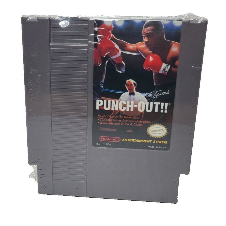 Mike Tyson's Punch-Out (Nintendo Entertainment System, 1985) NES - Tested, Works