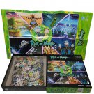 Rick and Morty 500 Piece Puzzle Collage Adult Swim # 03350 Buffalo