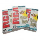 Lot of 3 RCA VHS Blank Video Tapes T-120H Standard Grade NEW SEALED Recording