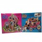 2 Stagecoach and Ferris Wheel 3-D Jigsaw Puzzles Vintage 1994 95 Ceaco Puzzle