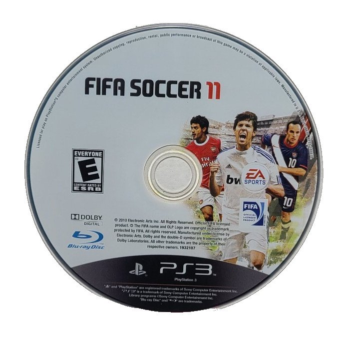 FIFA Soccer 11 (Sony PlayStation 3, 2010, PS3) DISC ONLY