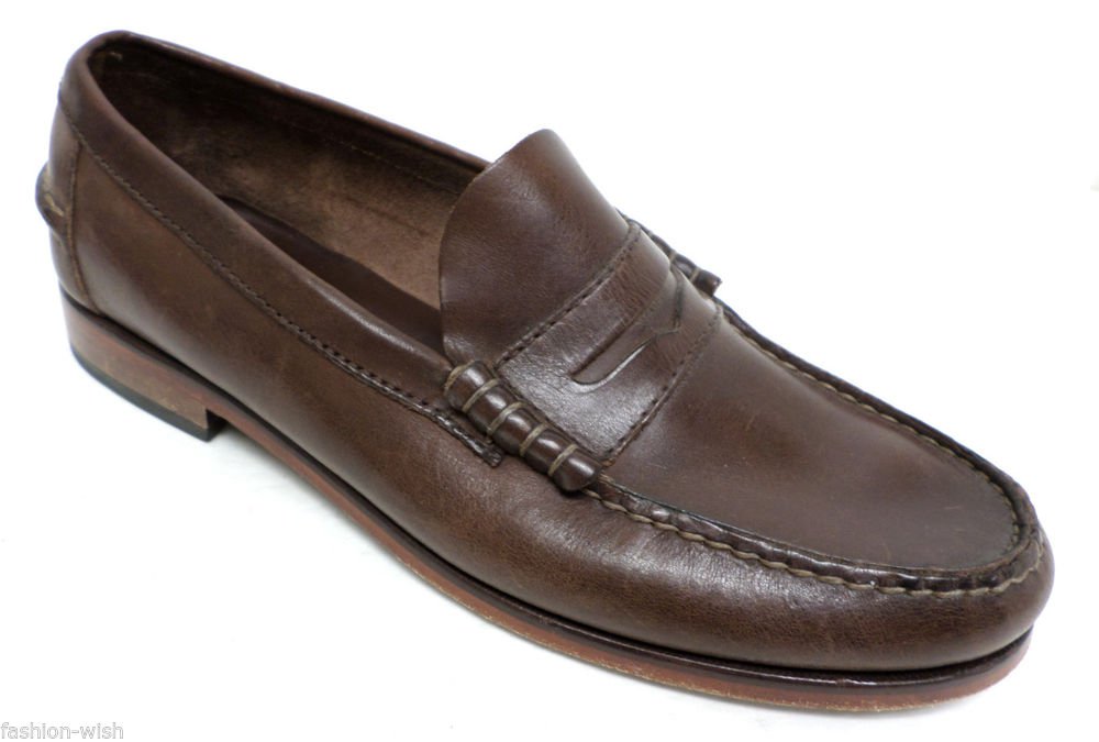 Florsheim Brown Loafers Size 9 D from Italy