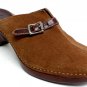 $245 Cole Haan Size 9.5 Light Brown Leather Mule Pumps or Shoes