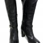 $545 Coach 'Robynn' Black Leather Boots from Italy Size 10