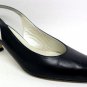 Amalfi Navy Blue Slingback Pumps 9.5 AA or Narrow Shoes from Italy
