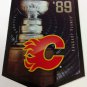 2012 Panini Molson Canadian '89 Calgary Flames Cup Collection Banner Card