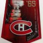 2012 Panini Molson Canadian '65 Montreal Canadiens Stanley Cup Collection