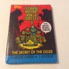 Teenage Mutant Ninja Turtles TMNT The Secret of the Ooze Movie Trading Card Booster Pack