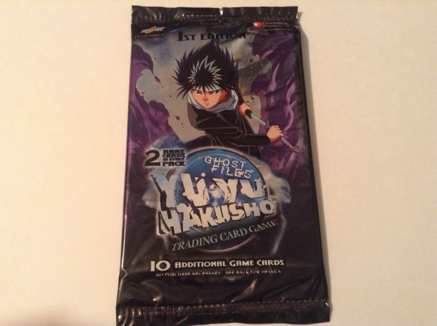 YuYu Hakusho Ghost Files Trading Cards Game 1st Edition Pack