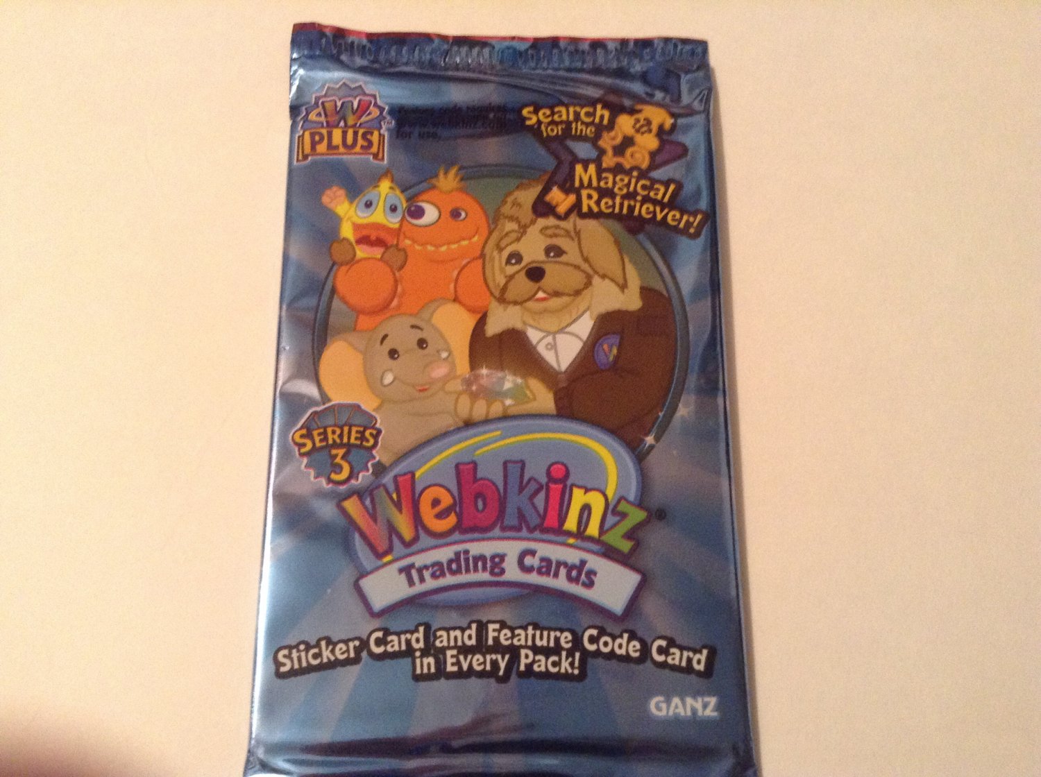 Webkinz Ganz Series 3 Trading Card Booster Pack