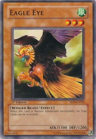Yugioh Card Eagle Eye RDS-EN022 Common 1st Edition