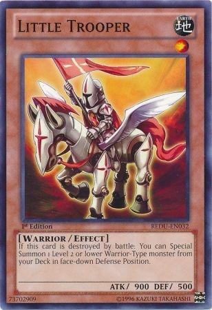 Yugioh Card Little Trooper REDU-EN032 1st Edition Common