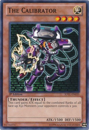 Yugioh Card The Calibrator JOTL-EN035 1st Edition Common