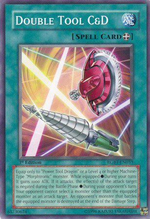 Yugioh Card Double Tool C&D - RGBT-EN053 - Common Unlimited Edition