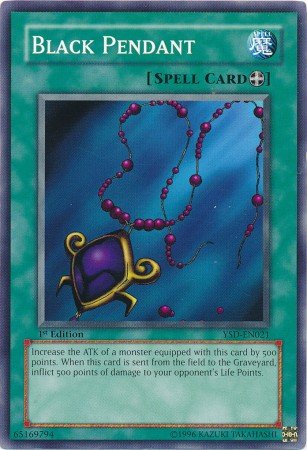 Yugioh Card Black Pendant - YSD-EN021 - Common 1st Edition