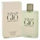Acqua Di Gio EDT 200Ml 6.7 Oz Perfume For Men Eau De Toilette Spray  By Giorgio Armani