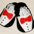 Baby Booties - Tuxedo - (6-9 mo)