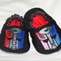 Transformer Baby Booties, (12-18 mo), Optimus Prime - Hand Painted