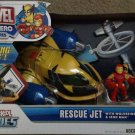 Playskool Marvel Super Hero Adventure - Rescue Jet with Wolverine & Iron Man