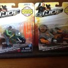 GI Joe Retaliation Road Retaliator and Wheel Blaster Motorcycles