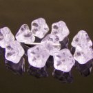 50 Pcs Czech Glass Bead Baby Bell Flower 6x4mm,Alexandrite