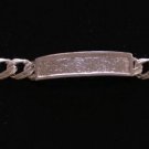 Sterling Silver Link ID/Identification Bracelet 8.5" 21G | Made In USA