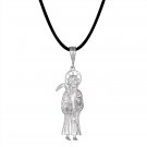 Sterling Silver .925 Santa Muerte "Our Lady of the Holy Death" | Made in USA