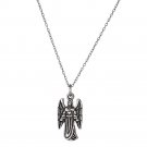 Sterling Silver .925 Antique Style Archangel Urile, Uriel, Angel of Presence
