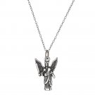 Sterling Silver .925 Antique Style Archangel Jofiel, Angel of Artists & Beauty
