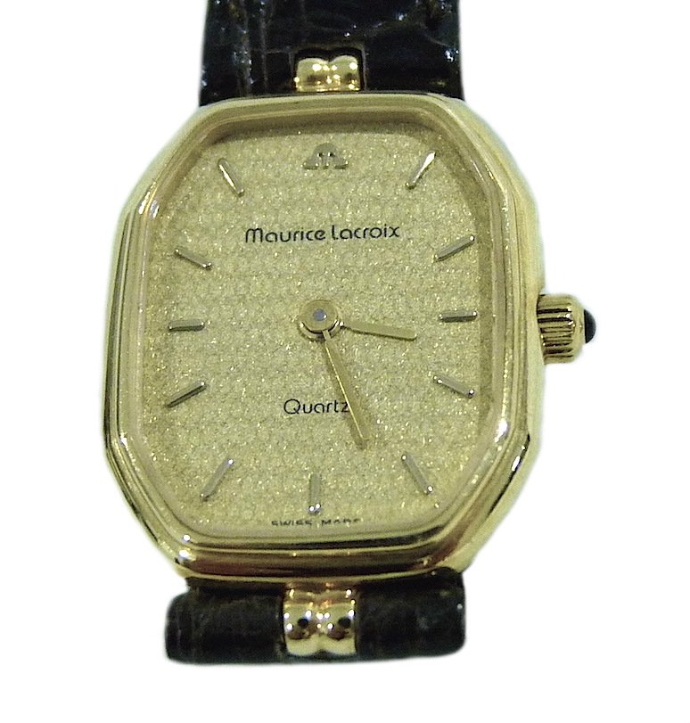 Maurice Lacroix Classic 18K Yellow Gold Ladies Watch NOS