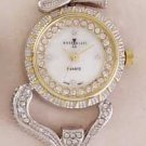 TWO-TONED BANGLE WATCH