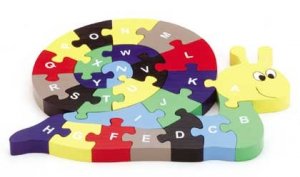 WOOD  SNAIL PUZZLE