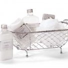GIFT SET IN WIRE BATH TUB