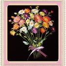 Colorful Daisy Bouquet Silk Ribbon Embroidery Starter Kit