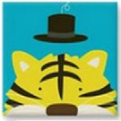 Tiger Tiger - Cartoon Animals Cross Stitch Kits for Kids