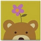 Teddy Bear - Cartoon Animals Cross Stitch Kits for Kids