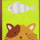 Cute Cat - Cartoon Animals Cross Stitch Kits for Kids