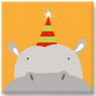 Hungry Hippo - Cartoon Animals Cross Stitch Kits for Kids