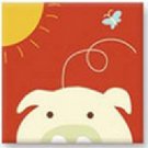 Pinky Piggy - Cartoon Animals Cross Stitch Kits for Kids