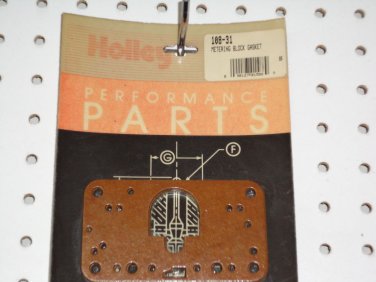 Holley Metering Block Gaskets 4 to a package Part # 108-31