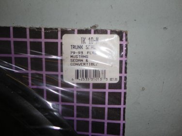 Metro Trunk Seal 1979-1993 Ford Mustang  TK 10-M