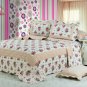 100% Cotton High Quality King Quilt BedSpread Set
