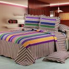 100% Cotton High Quality King Quilt BedSpread Set