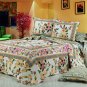 100% Cotton High Quality King Quilt BedSpread Set