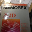 Memorex 10 Floppy Disks 3.5" Double Density 2S2D 3 1/2" PC Format Diskettes DSDD