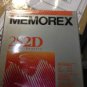 Memorex 10 Floppy Disks 3.5" Double Density 2S2D 3 1/2" PC Format Diskettes DSDD