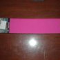 Keyboard Wrist Pad Rest Support Comfort Pink Computer PC Foam Cushion Big Thick