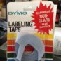 NEW Dymo 3/8" x 12' BLUE Embossing Tape Label Magazine Maker Printer Refill Roll