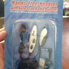 Hands Free Headset for Cell Phone with FM Radio Built In - Volume Control Built