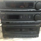 NEW Technics SA-CH455 Stereo Receiver System Dual Cassette Deck AM/FM 135 Watts